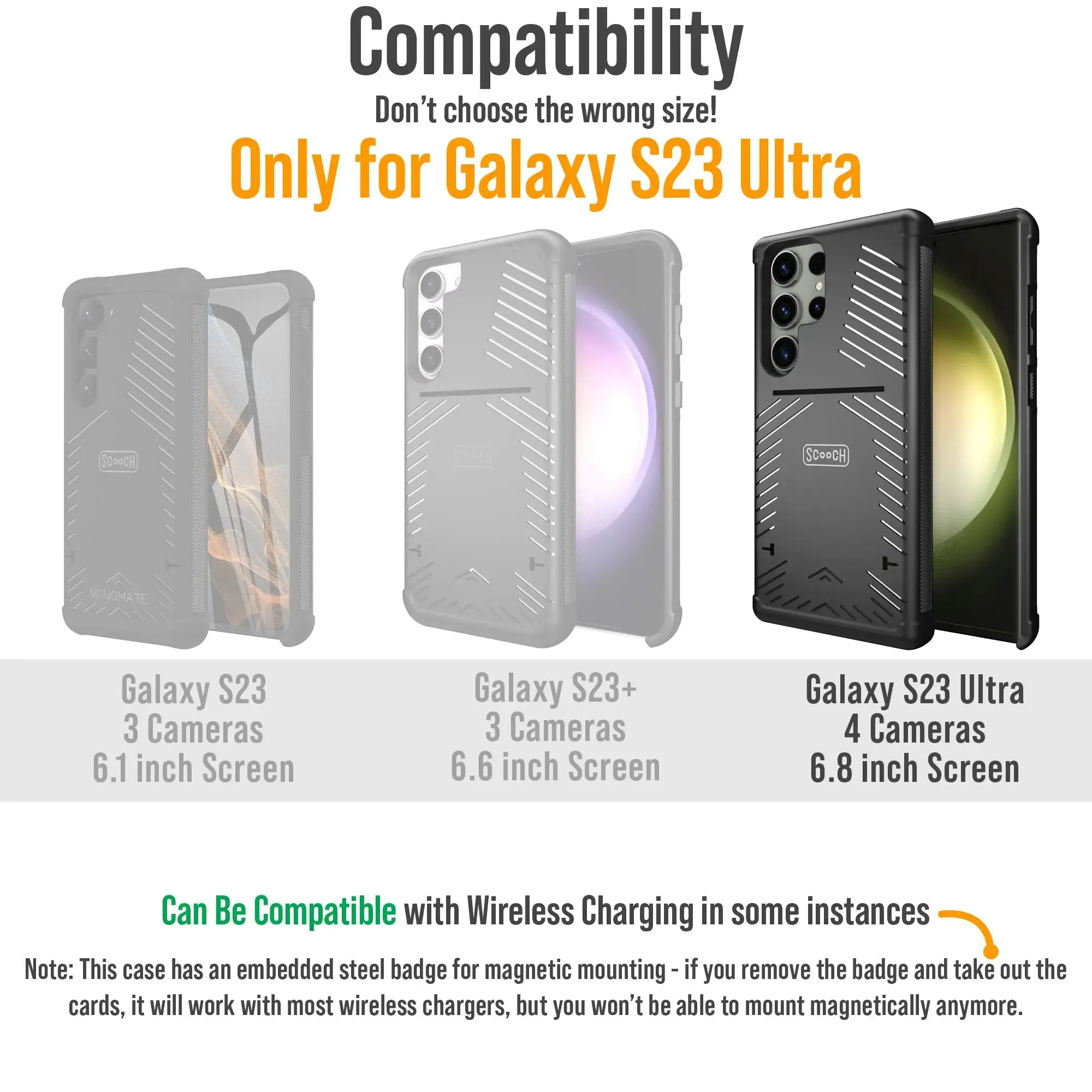 Wingmate Ultimate Bundle for Samsung Galaxy S23 Ultra