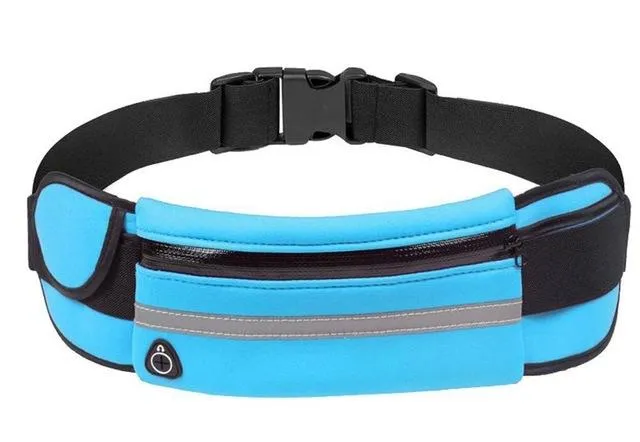 Women or Men Running Waist Bag" Waterproof " Mobile Phone Holder Jogging Sports Running Gym Fitness Bag