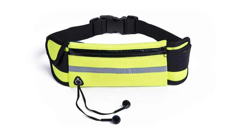 Women or Men Running Waist Bag" Waterproof " Mobile Phone Holder Jogging Sports Running Gym Fitness Bag