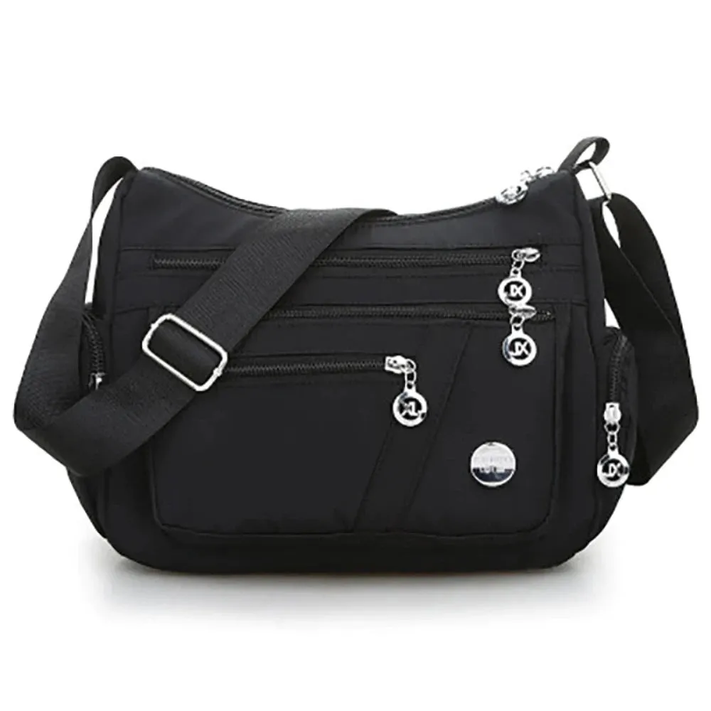 Women's Shoulder Lightweight Crossbody Multiple Pockets Messenger Bag